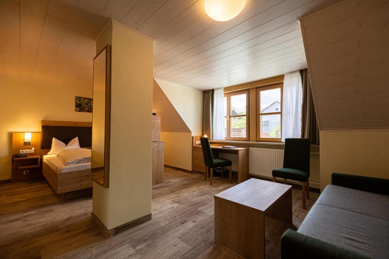 Gasthof Hotel Reif Königstein in der Oberpfalz Buitenkant foto
